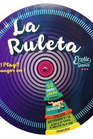 JUEGO DE MESA RULETA SEXUAL