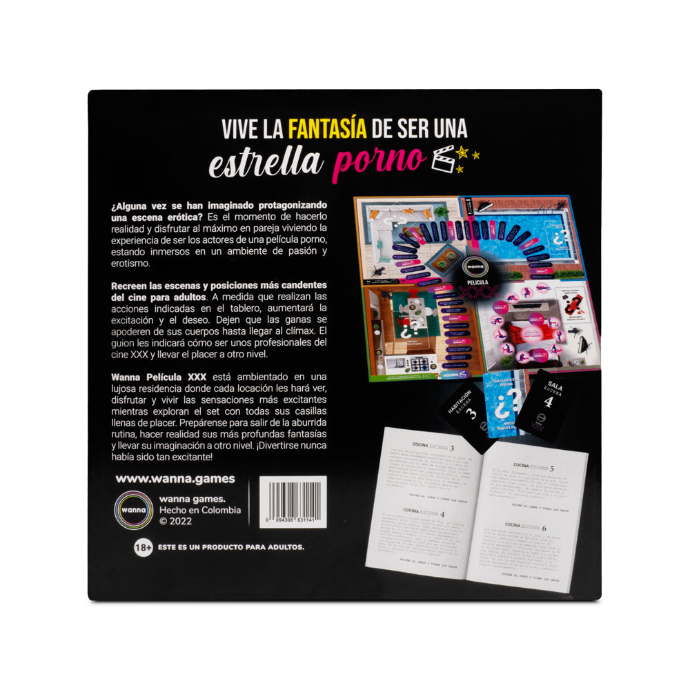 JUEGO DE MESA WANNA PELICULA XXX JUEGO DE MESA WANNA PELICULA XXX - Imagen 2